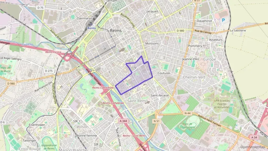 Appartement 76 m² trois pièces à vendre à Reims