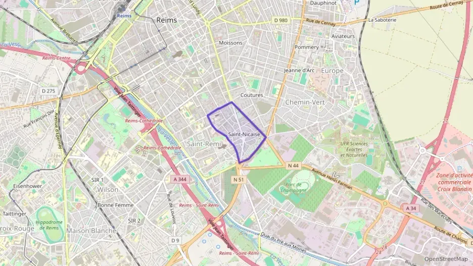 Appartement 110 m² cinq pièces à vendre à Reims