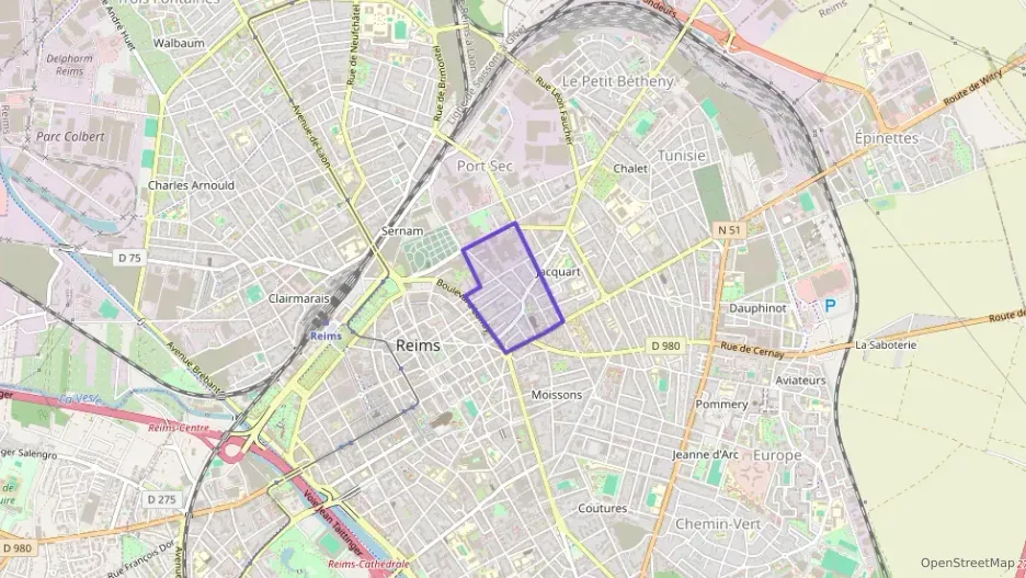 Appartement 83 m² trois pièces à vendre à Reims Appartement 83 m² trois pièces à vendre à Reims