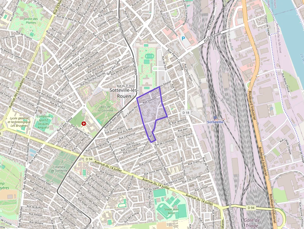 Appartement 43 m² deux pieces à vendre à Sotteville-lès-Rouen