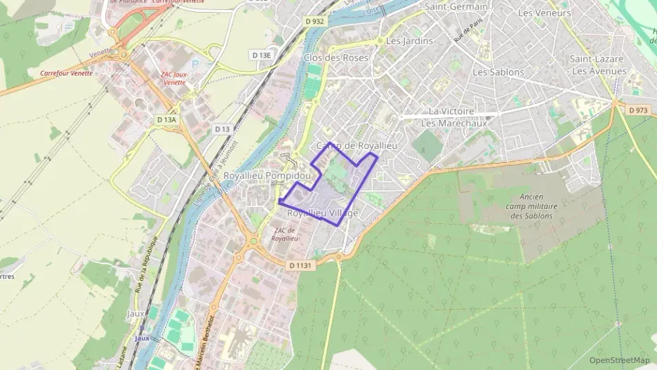 Appartement 65 m² trois pièces à vendre à Compiègne Appartement 65 m² trois pièces à vendre à Compiègne