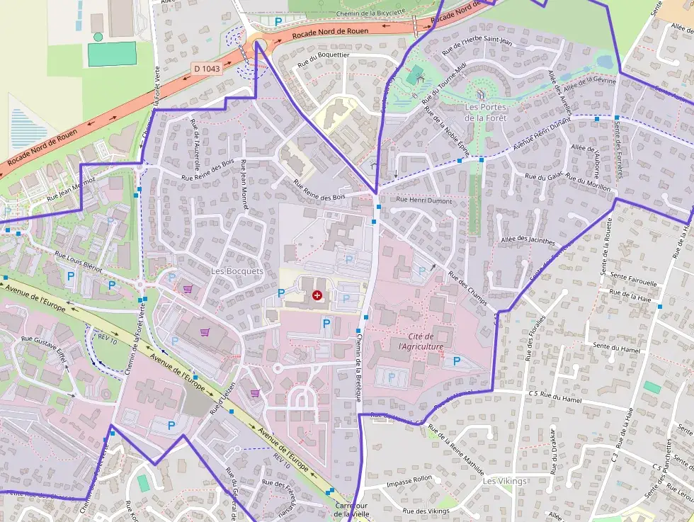 Appartement 49 m² deux pieces à vendre à Bois-Guillaume