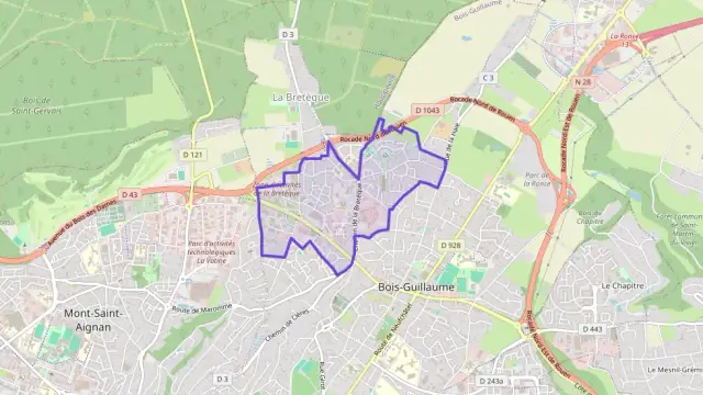 Appartement 49 m² deux pieces à vendre à Bois-Guillaume