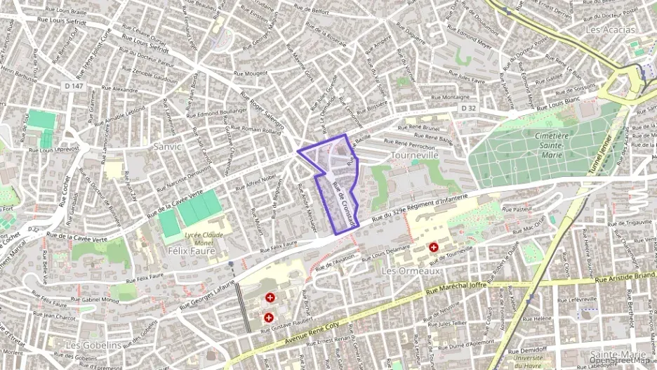 Appartement 88 m² quatre pièces à vendre à Le Havre