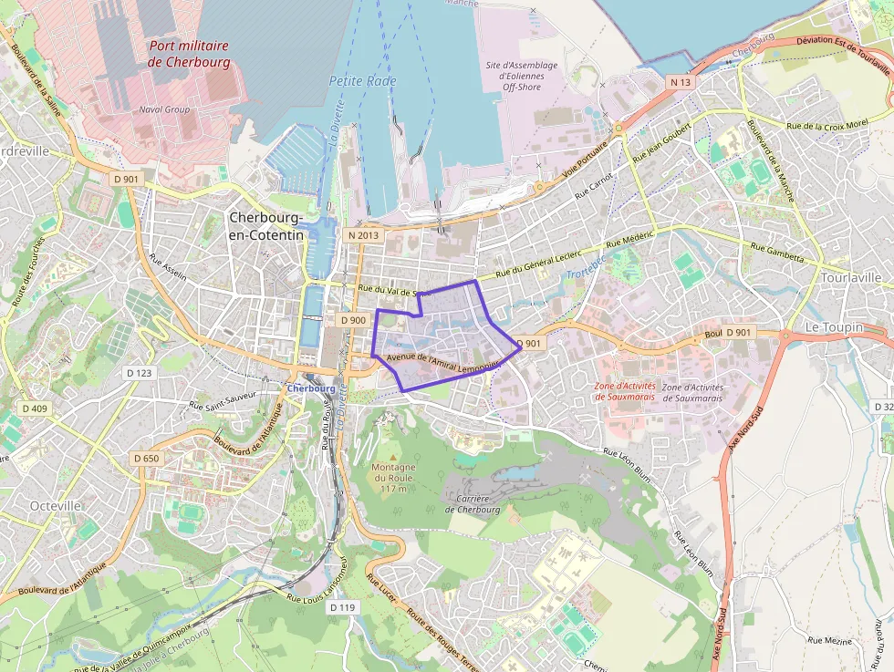 Appartement 38 m² une piece à vendre à Cherbourg-en-Cotentin