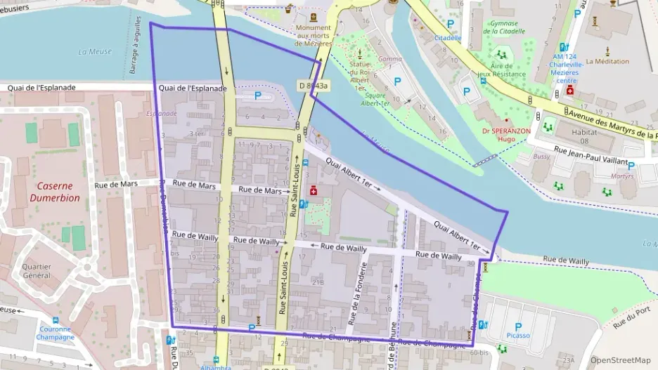 Appartement 76 m² trois pièces à vendre à Charleville-Mézières Appartement 76 m² trois pièces à vendre à Charleville-Mézières