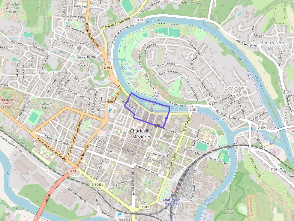 Appartement 30 m² une piece à vendre à Charleville-Mézières