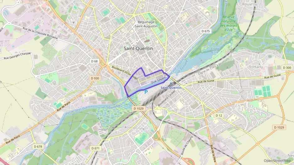 Appartement 36 m² deux pieces à vendre à Saint-Quentin