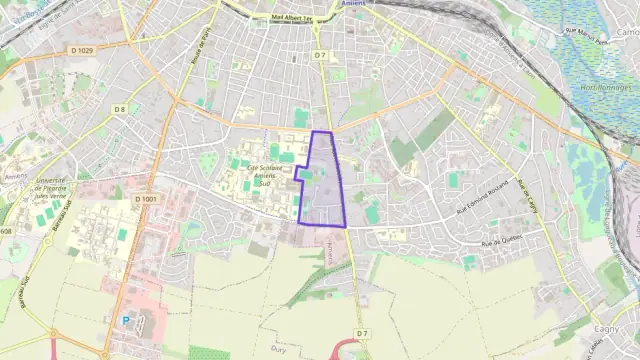 Appartement 67 m² quatre pièces à vendre à Amiens