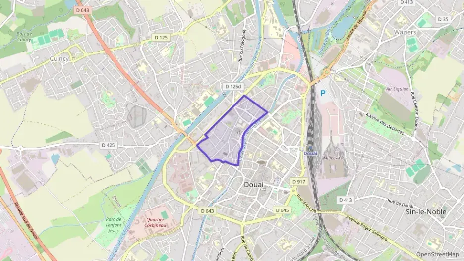 Appartement 45 m² deux pieces à vendre à Douai