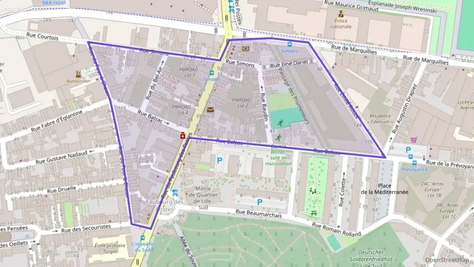 Appartement 46 m² trois pièces à vendre à Lille Appartement 46 m² trois pièces à vendre à Lille