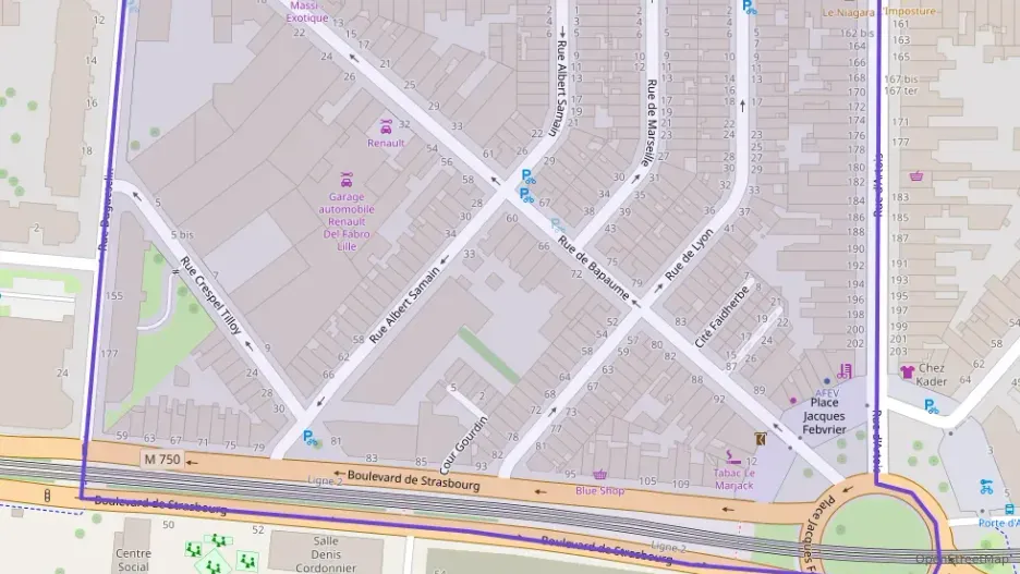 Appartement 53 m² trois pièces à vendre à Lille Appartement 53 m² trois pièces à vendre à Lille