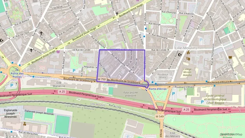 Appartement 53 m² trois pièces à vendre à Lille Appartement 53 m² trois pièces à vendre à Lille