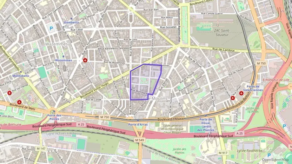 Appartement 50 m² trois pièces à vendre à Lille