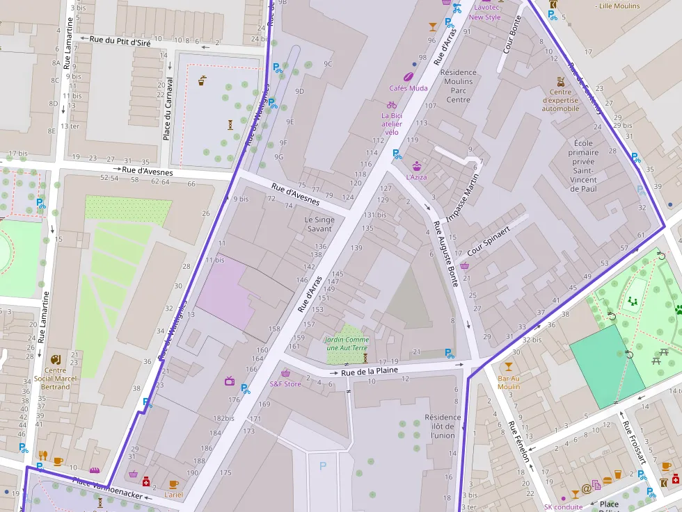 Appartement 64 m² quatre pièces à vendre à Lille