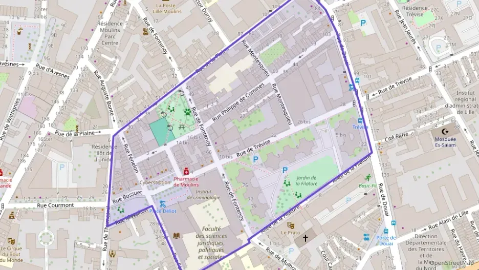 Appartement 60 m² trois pièces à vendre à Lille