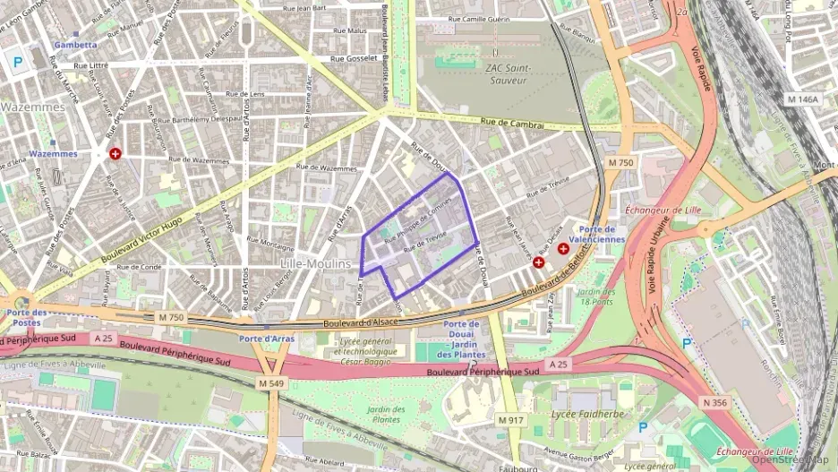 Appartement 60 m² trois pièces à vendre à Lille