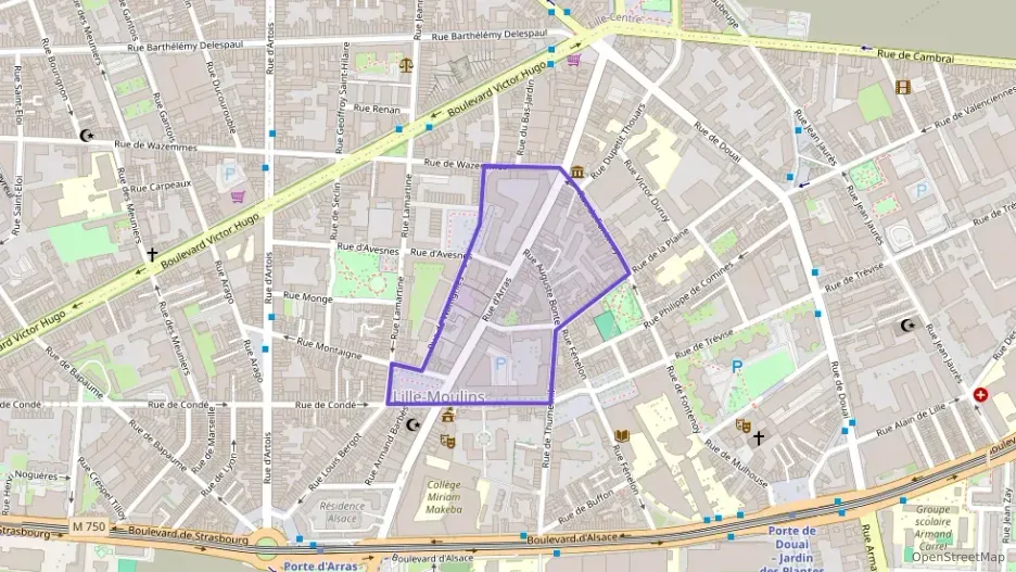Appartement 45 m² deux pieces à vendre à Lille