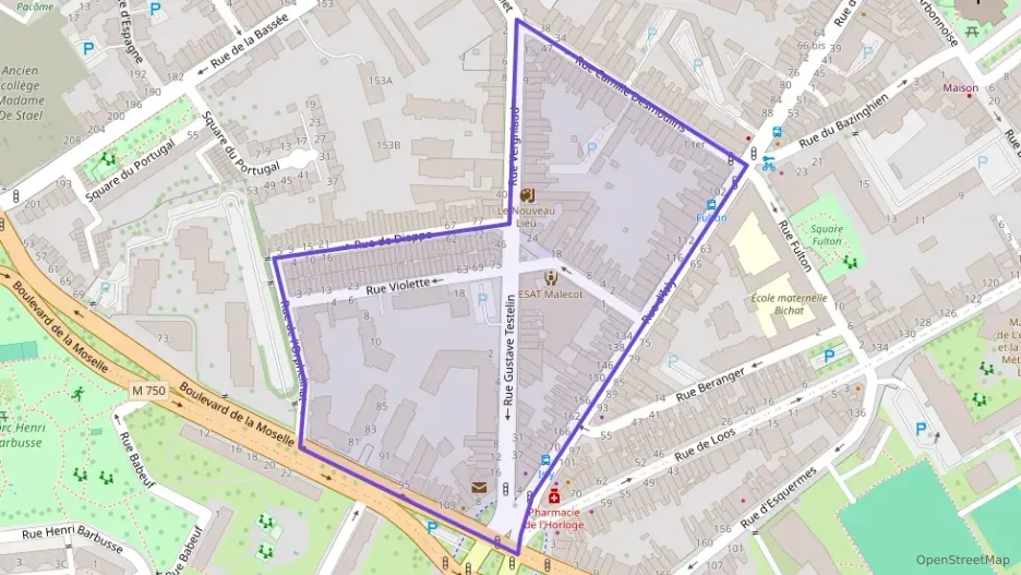 Appartement 50 m² deux pieces à vendre à Lille