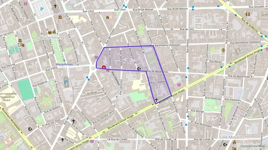 Appartement 31 m² une piece à vendre à Lille