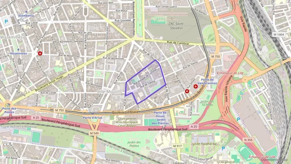 Appartement 46 m² deux pieces à vendre à Lille