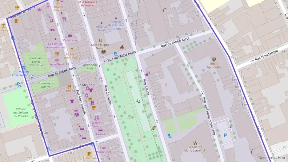 Appartement 48 m² deux pieces à vendre à Lille Appartement 48 m² deux pieces à vendre à Lille