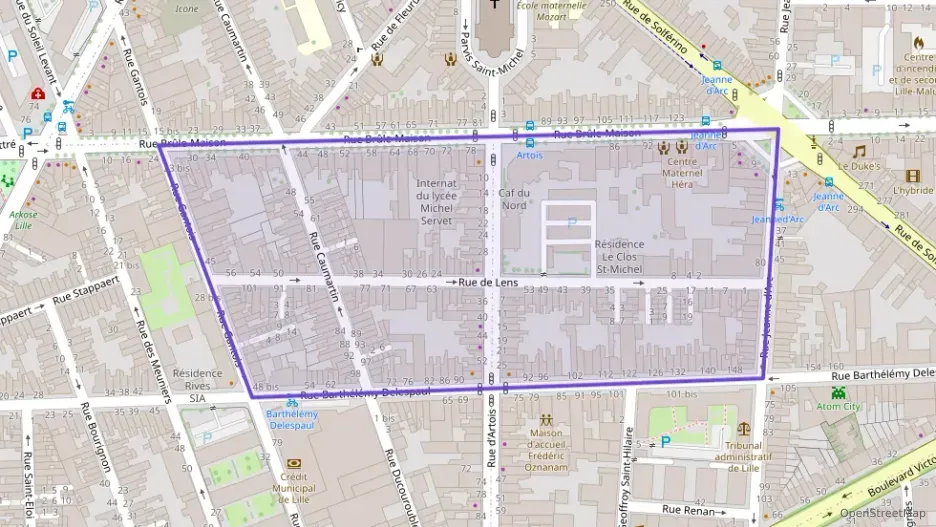 Appartement 124 m² cinq pièces à vendre à Lille