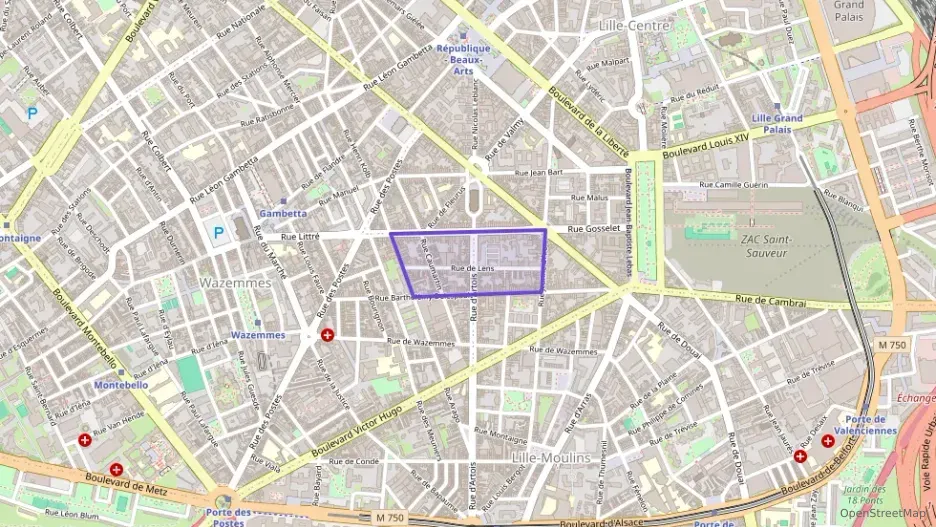 Appartement 124 m² cinq pièces à vendre à Lille