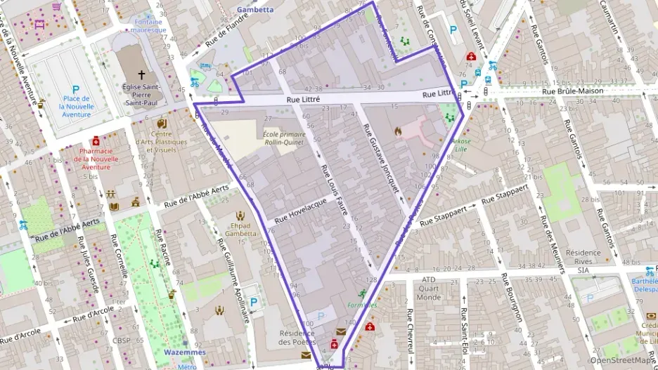 Appartement 73 m² trois pièces à vendre à Lille Appartement 73 m² trois pièces à vendre à Lille