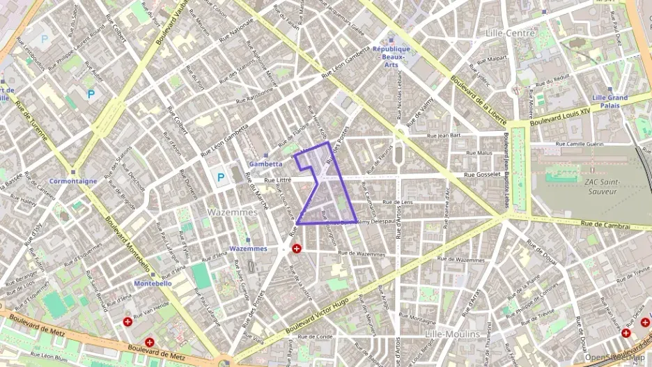 Appartement 82 m² quatre pièces à vendre à Lille