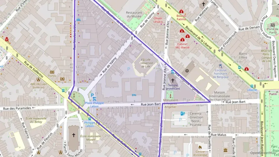 Appartement 70 m² quatre pièces à vendre à Lille