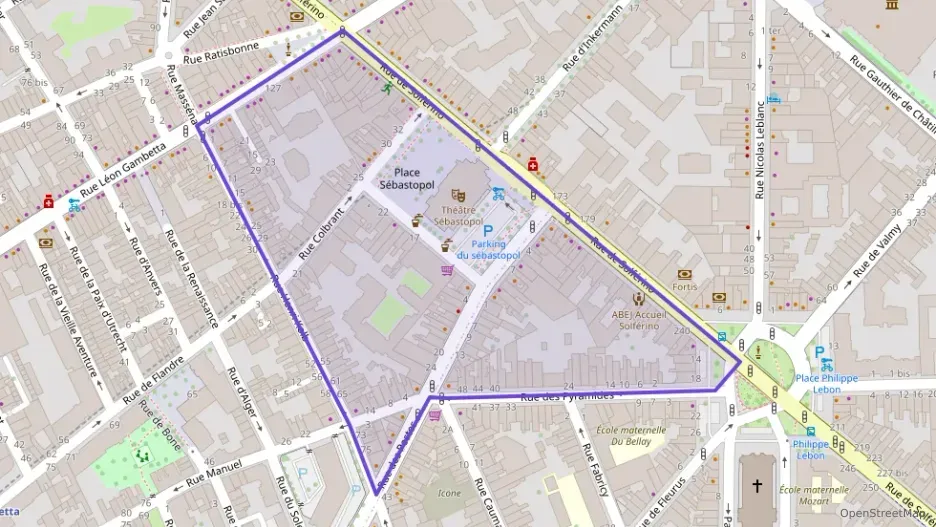 Appartement 108 m² quatre pièces à vendre à Lille