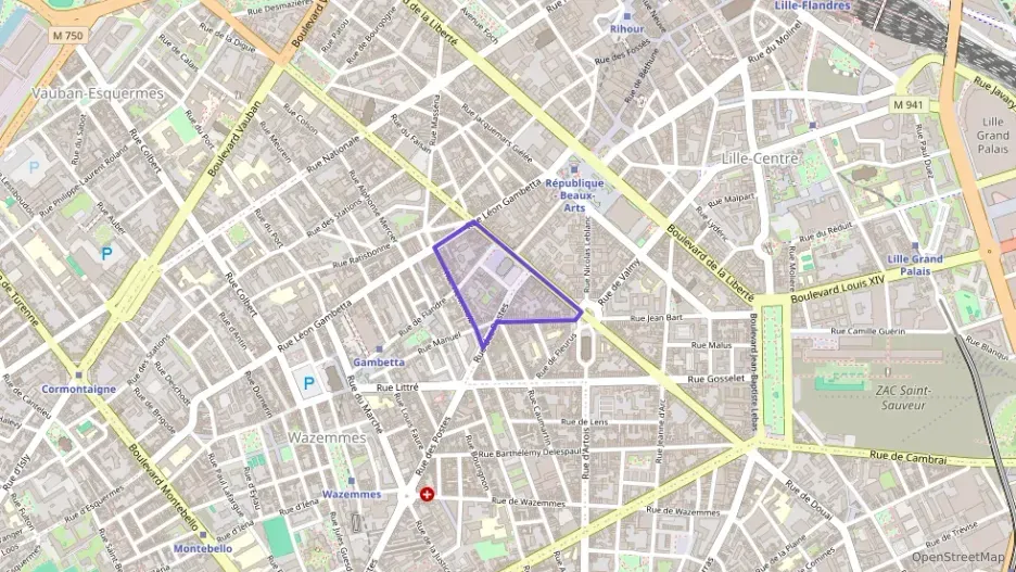 Appartement 108 m² quatre pièces à vendre à Lille