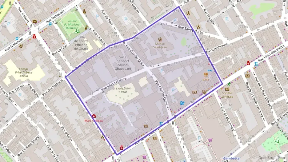 Appartement 54 m² deux pieces à vendre à Lille Appartement 54 m² deux pieces à vendre à Lille