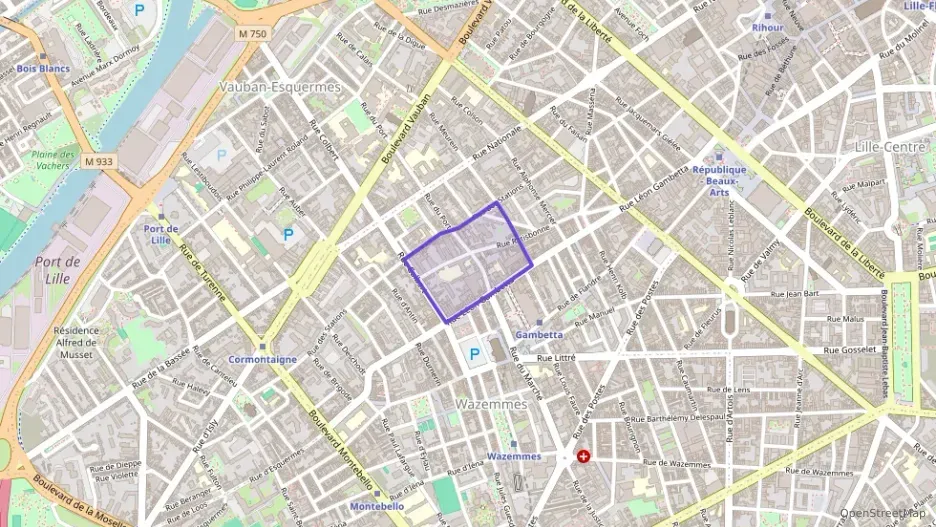 Appartement 54 m² deux pieces à vendre à Lille Appartement 54 m² deux pieces à vendre à Lille