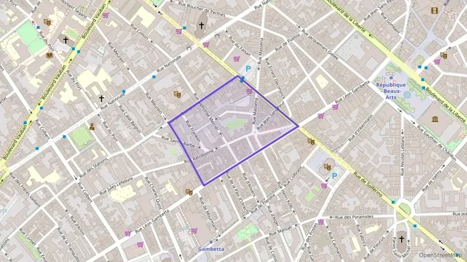 Appartement 99 m² quatre pièces à vendre à Lille