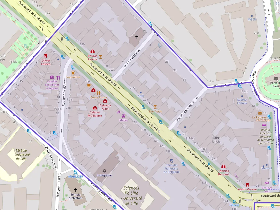 Appartement 59 m² deux pieces à vendre à Lille