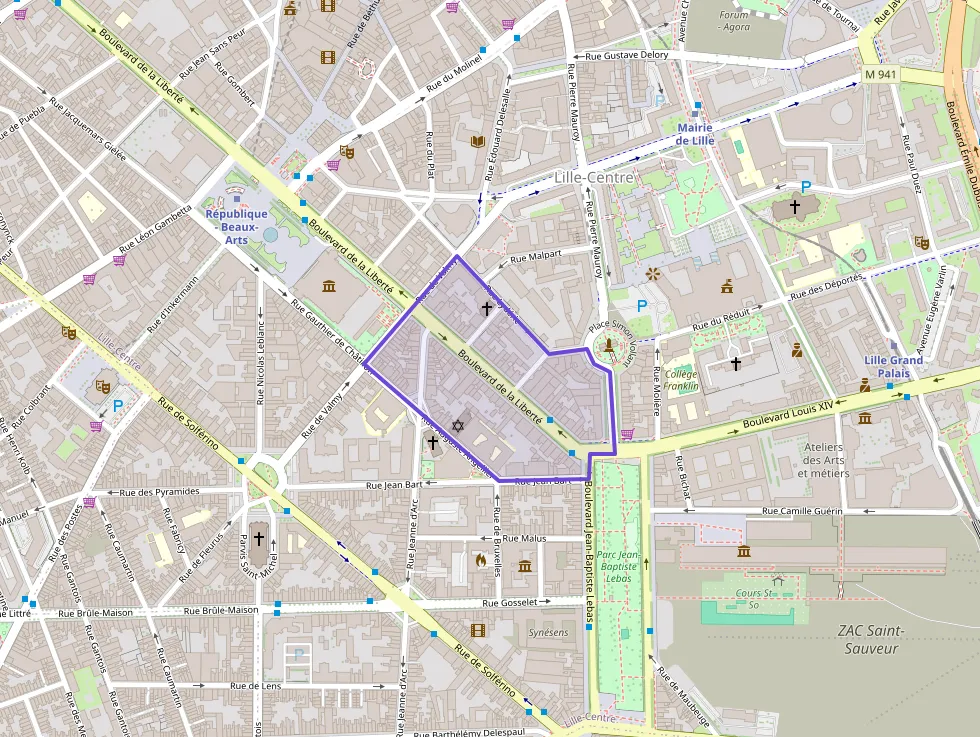 Appartement 59 m² deux pieces à vendre à Lille