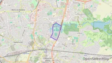 Appartement 50 m² deux pieces à vendre à Villeneuve-d`Ascq