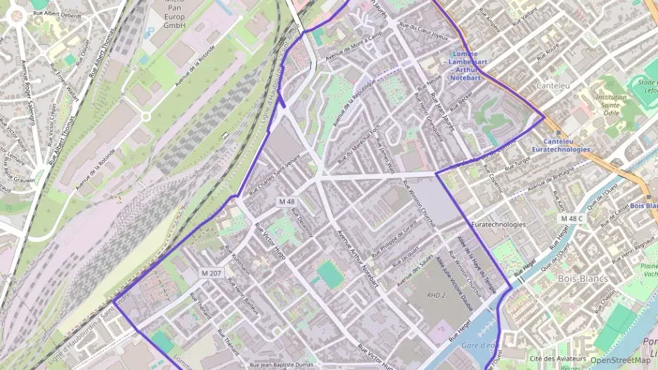 Appartement 60 m² trois pièces à vendre à Lille