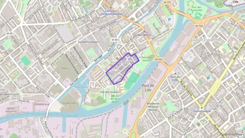 Appartement 55 m² deux pieces à vendre à Lille