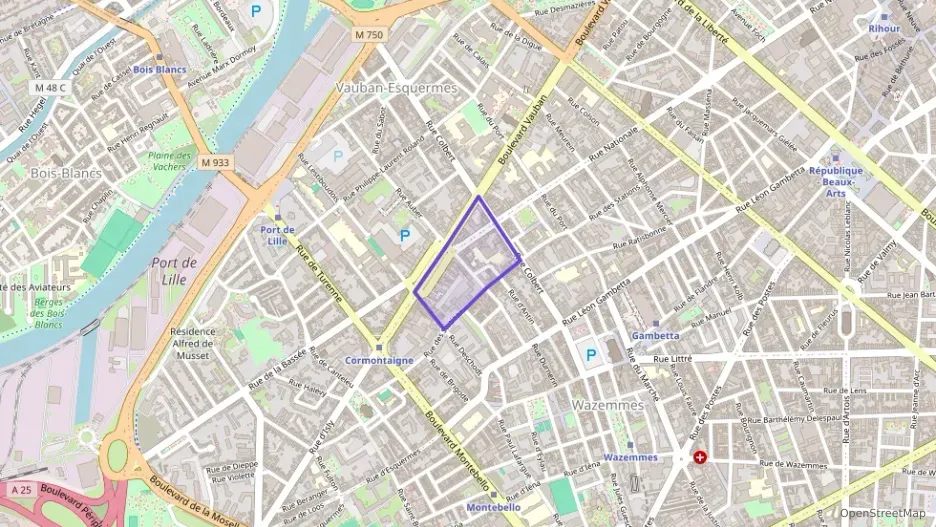 Appartement 62 m² trois pièces à vendre à Lille