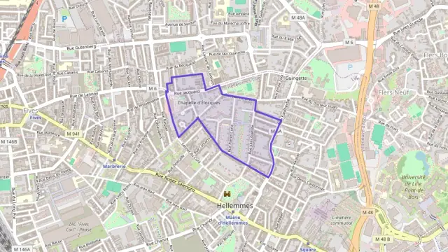 Appartement 28 m² une piece à vendre à Lille