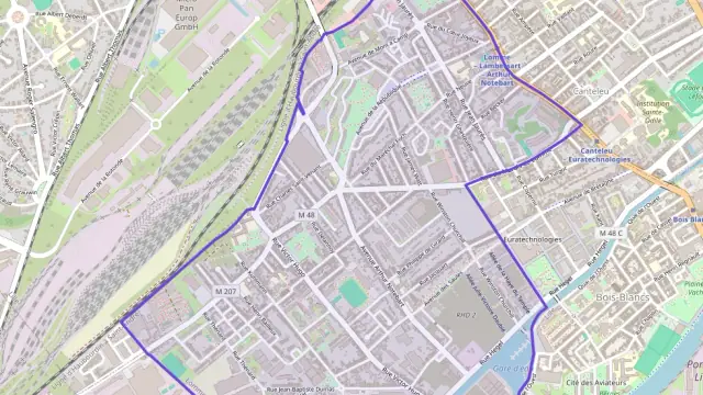 Appartement 53 m² deux pieces à vendre à Lille