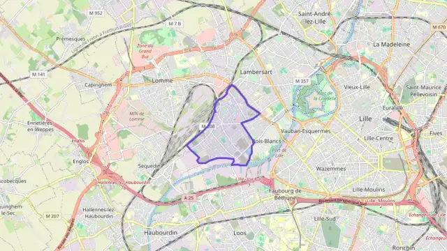 Appartement 53 m² deux pieces à vendre à Lille