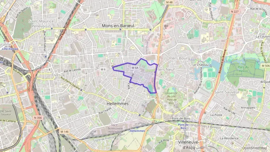 Appartement 52 m² deux pieces à vendre à Lille Appartement 52 m² deux pieces à vendre à Lille