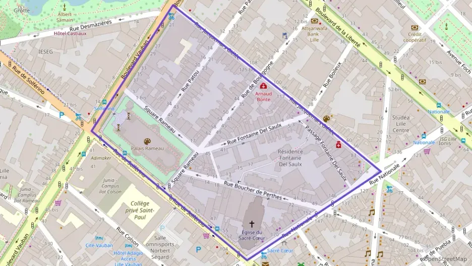 Appartement 46 m² deux pieces à vendre à Lille