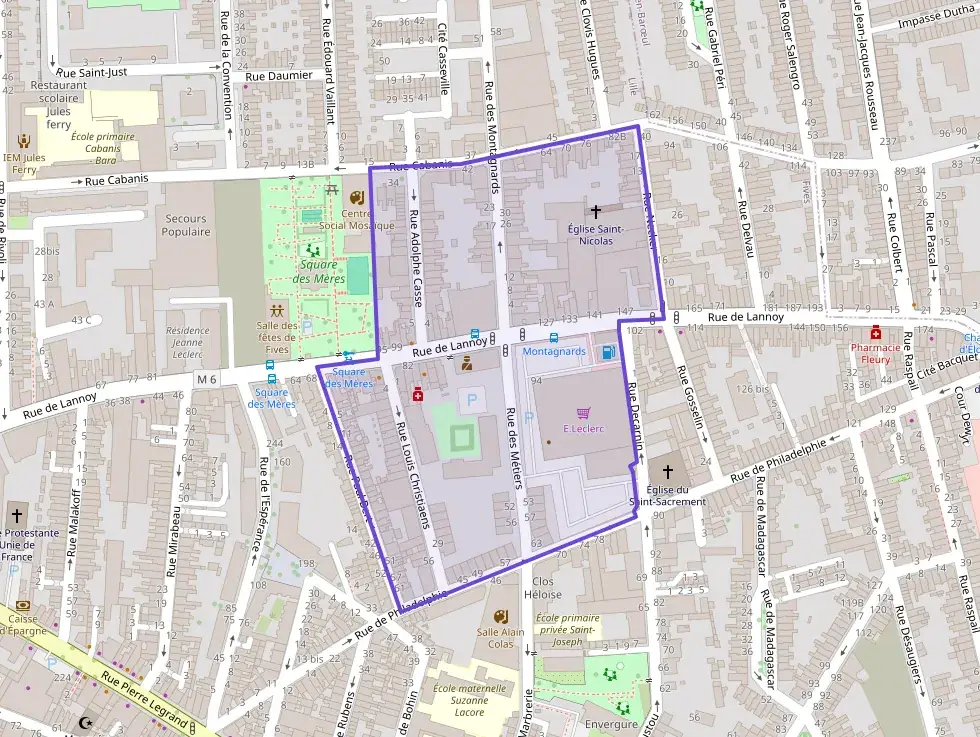 Appartement 60 m² une piece à vendre à Lille