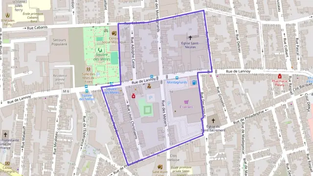 Appartement 60 m² une piece à vendre à Lille