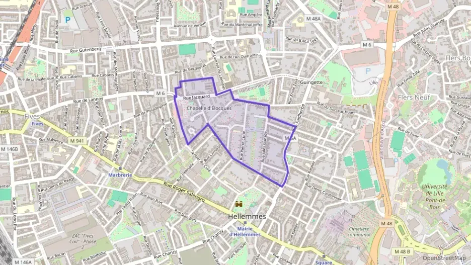 Appartement 40 m² deux pieces à vendre à Lille